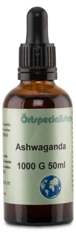 ÖRTSPECIALISTEN ASHWAGANDA 1000G 50ML