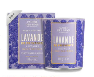 PANIER DES SENS PLANT-BASED CANDLE IONIC LAVENDEL 180G