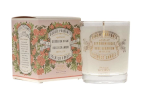 PANIER DES SENS SCENTED CANDLE ROSE GERANIUM 180G