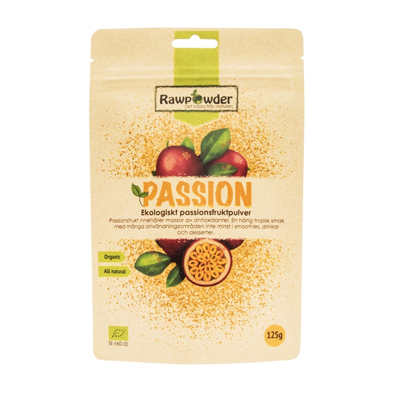 RAWPOWDER PASSIONSFRUKTPULVER 125G