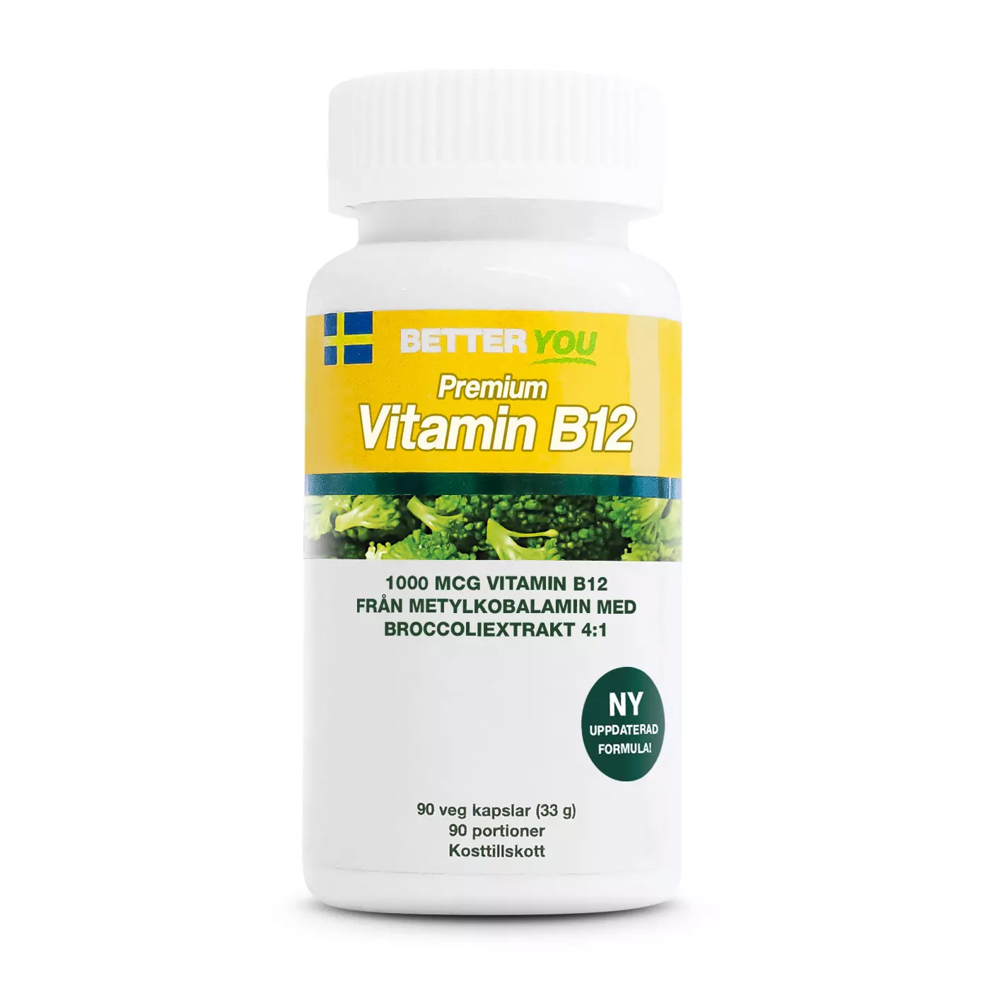 BETTER YOU PREMIUM VITAMIN B12 1000MCG 90 KAPSLAR