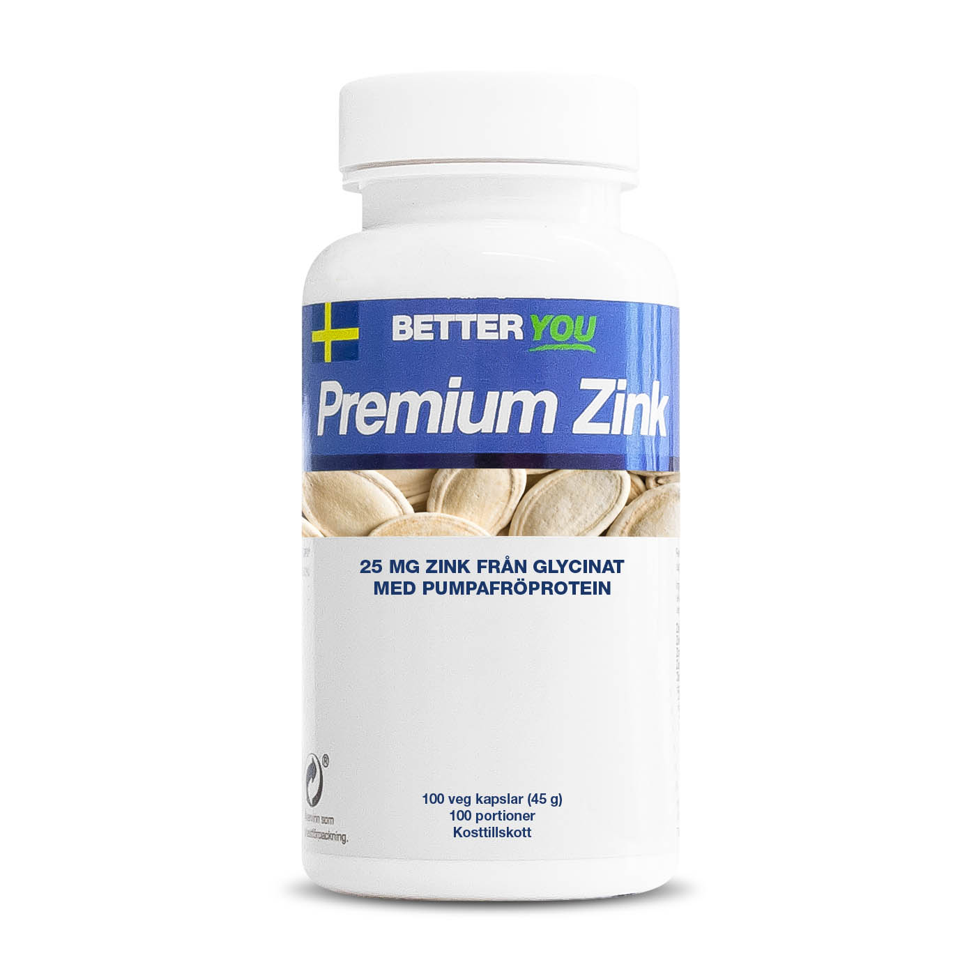 BETTER YOU PREMIUM ZINK 100VEG KAPSLAR