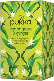 PUKKA TE LEMONGRASS & GINGER 20 PÅSAR
