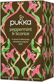 PUKKA TE PEPPARMINT & LICORICE 20 PÅSAR