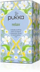 PUKKA TE RELAX KAMOMILL & FÄNKÅL 20 PÅSAR