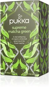 PUKKA TE SUPREME MATCHA GREEN 20 PÅSAR