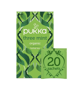 PUKKA TE THREE MINT 20 PÅSAR