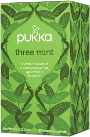 PUKKA TE THREE MINT 20 PÅSAR