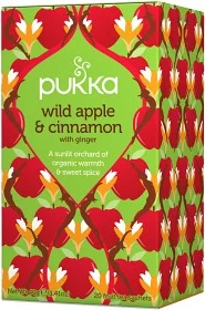 PUKKA TE WILD APPLE & CINNAMON 20 PÅSAR