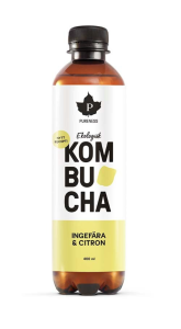 PURENESS KOMBUCHA INGEFÄRA/CITRON 400ML