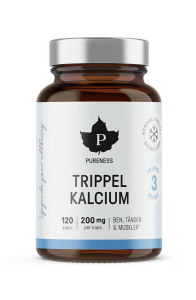 PURENESS TRIPPEL KALCIUM 120 KAPSLAR