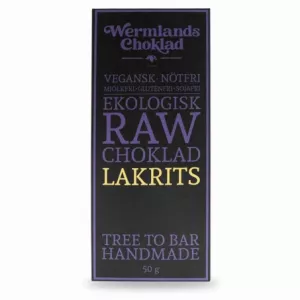 WERMLANDSCHOKLAD LAKRITS 50G