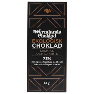WERMLANDSCHOKLAD CHOKLAD SALMIAK LAKRITS 73% WERMLANDSCHOKLAD