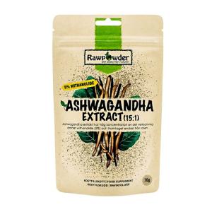 RAWPOWDER ASHWAGANDHA EXTRAKT PULVER 15:1 70G