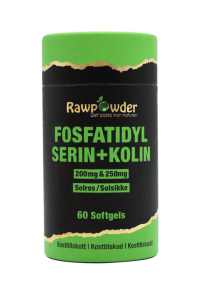 RAWPOWDER FOSFATIDYLSERIN + KOLIN 60 SOFTGEL