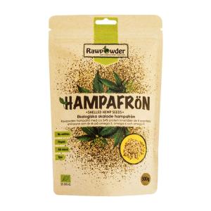 RAWPOWDER HAMPAFRÖ SKALAT 300G EKO