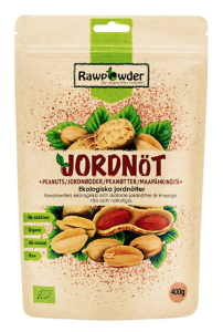 RAWPOWDER JORDNÖTTER 400G EKO RAW