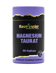 RAWPOWDER MAGNESIUM TAURAT 750MG 90KAPS 
