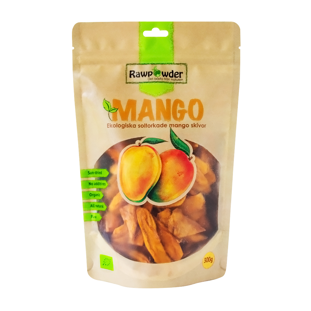 RAWPOWDER MANGO SOLTORKADE 300G