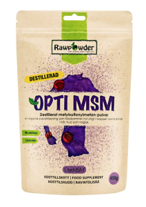 RAWPOWDER OPTI MSM DESTILLERAD 450G