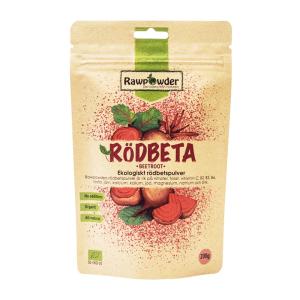 RAWPOWDER RÖDBETSPULVER 200G 