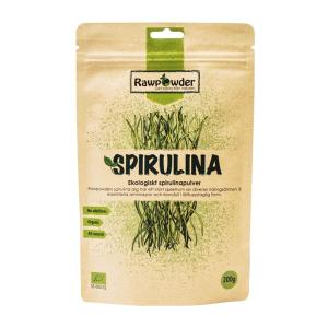 RAWPOWDER SPIRULINAPULVER EKO 200G