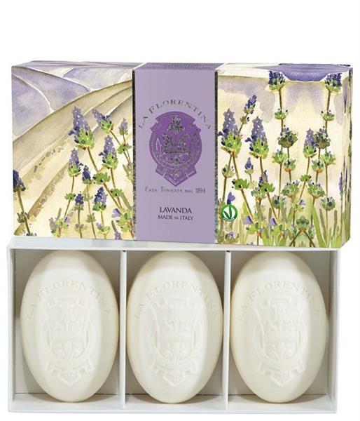 SOAP SET LAVENDER IN A BOX 3X150G