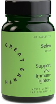 GREAT EARTH SELEN 100MCG 90 TAB VEGAN