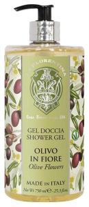 LA FLORENTINA SHOWER GEL OLIVE FLOWERS 750ML