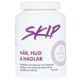 SKIP HÅR ,HUD & NAGLAR 240 TAB