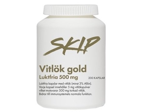 SKIP VITLÖKSKAPSLAR 200 KAP