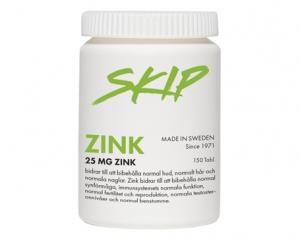 SKIP ZINK 25MG 150TAB