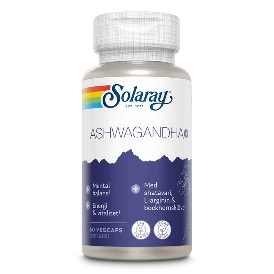 SOLARAY ASHWAGANDHA 60 KAPSLAR