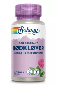 SOLARAY GPH RÖDKLÖVER 500MG  30 KAPSLAR