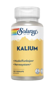 SOLARAY KALIUM 100 KAPSLAR