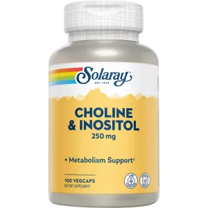 SOLARAY KOLIN/INOSITOL 100 KAPSLAR