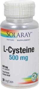 SOLARAY CYSTEIN 500MG 30 KAPSLAR