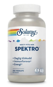 SOLARAY SPEKTRO MULTIVITAMIN 250 KAPSLAR