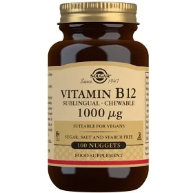 SOLGAR VITAMIN B12 1000MCG 100TAB