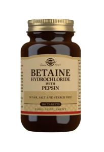 SOLGAR BETAINE HYDROKLORID 100TAB