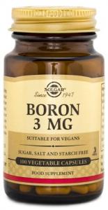 SOLGAR BORON 3MG 100KAP