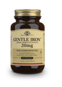 SOLGAR GENTLE IRON 20MG 180 KAP