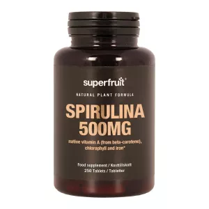 SUPERFRUIT SPIRULINA 500MG 250 TABLETTER