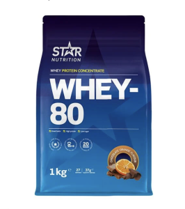 STAR WHEY 80 CHOCOLATE ORANGE 1KG
