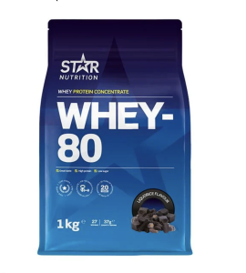 STAR WHEY 80 LIQUIRICE 1KG