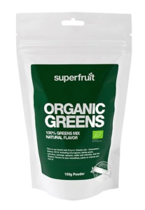 SUPERFRUIT ORGANIC GREENS NATURAL MIX 300G 