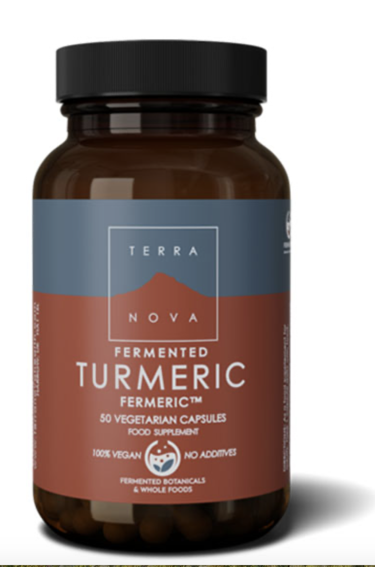 TERRANOVA FERMENTED TURMERIC 250G 50 KAPS
