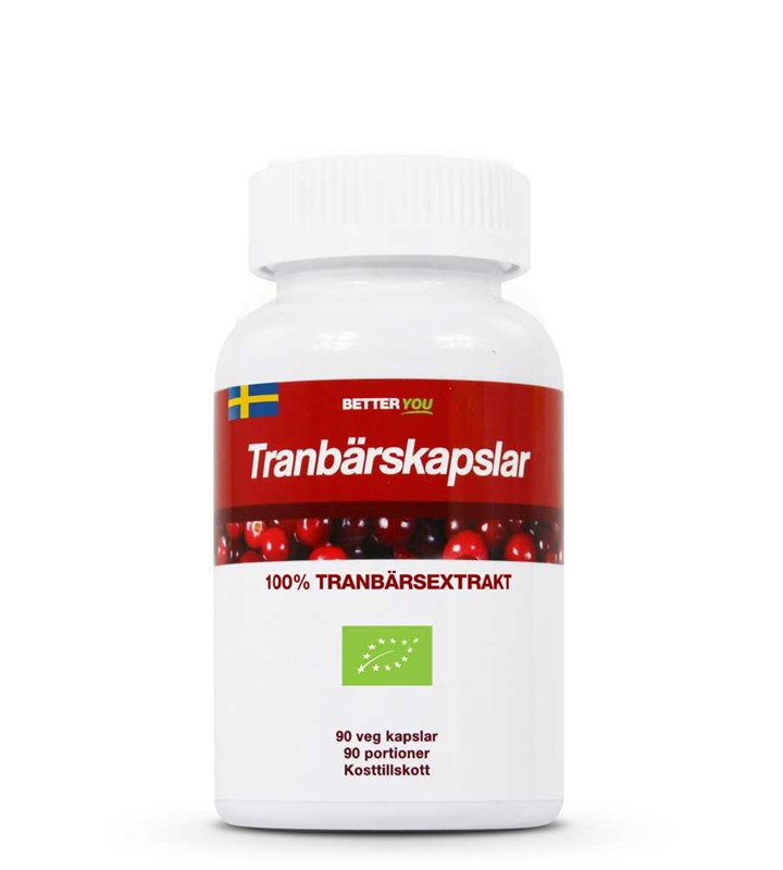 BETTER YOU TRANBÄRSKAPSLAR 90KAP