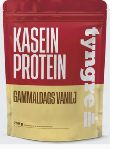TYNGRE KASEIN PROTEIN GAMMALDAGS VANILJ 750G