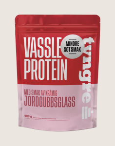 TYNGRE KASEIN PROTEIN JORDGUBBSGLASS MINDRE SÖT 750G